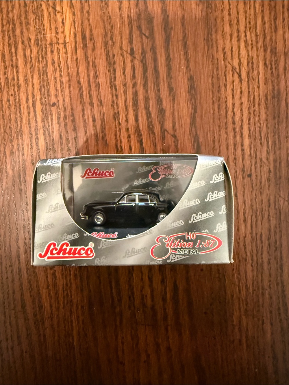 Schuco Model Car Classic Die-Cast Car (1:87) HO Edition Black Jaguar MK II NEW
